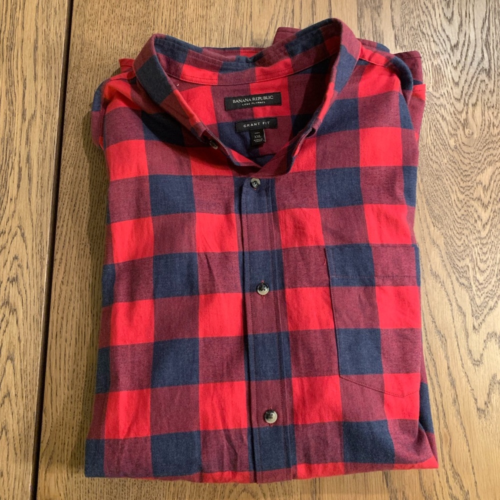 Banana Republic Grant Slim-fit Luxe Flannel